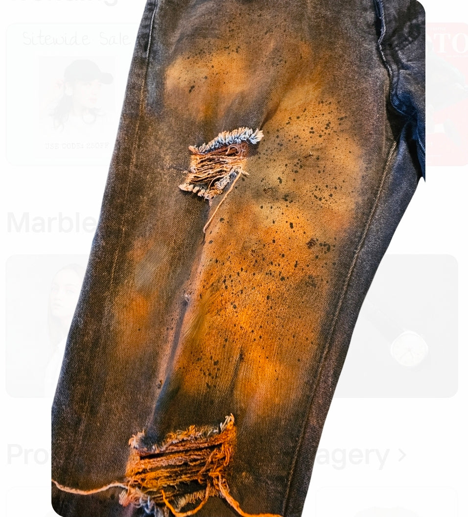 JG Distressed Denim Jeans