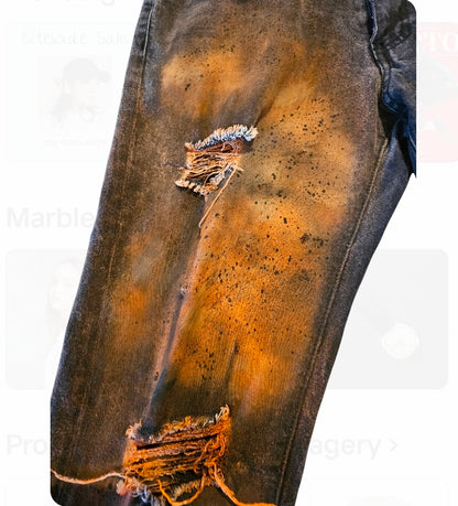 JG Distressed Denim Jeans