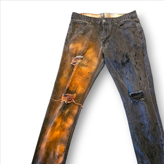 JG Distressed Denim Jeans